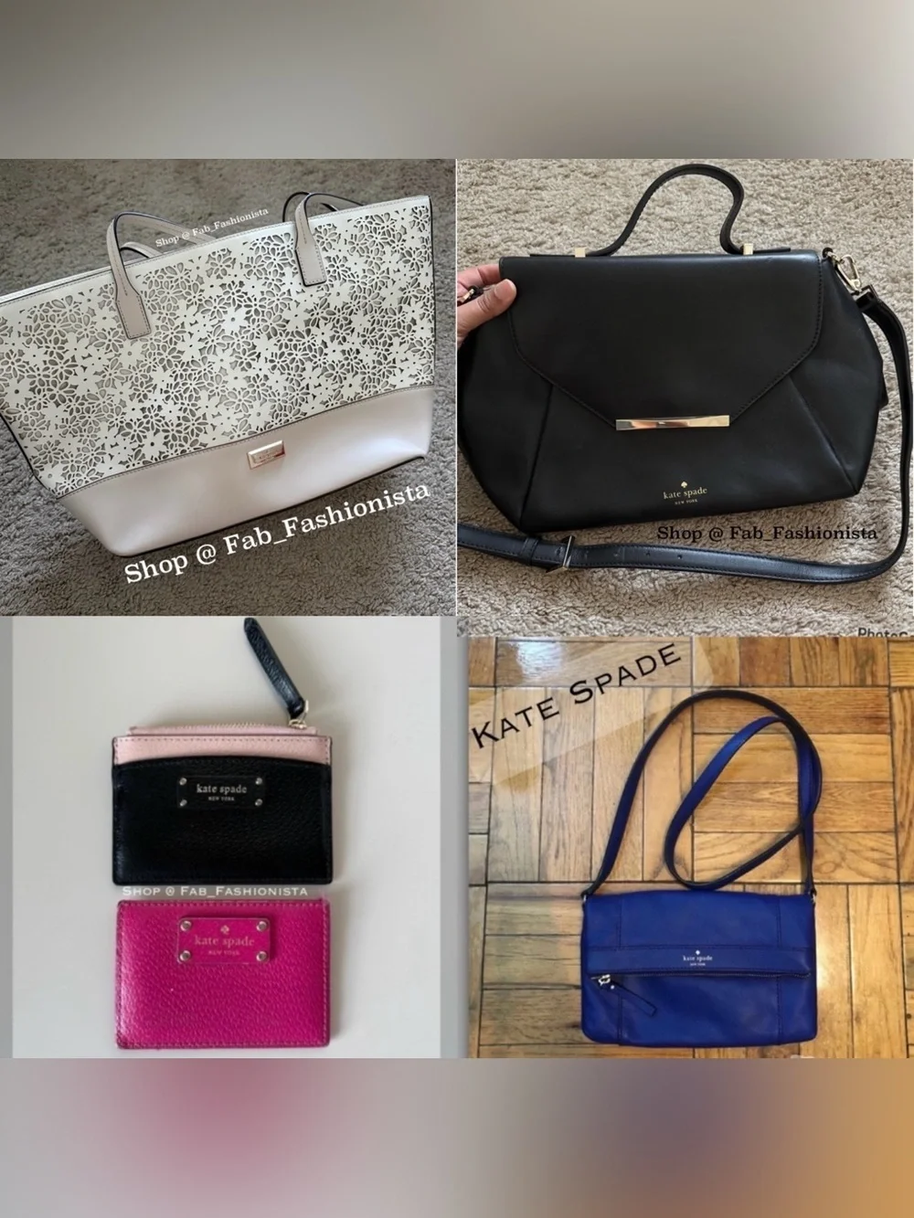 Kate Spade Leather bag wallet bundle